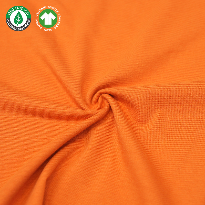 Bambuviskos/organisk bomullströja t-shirt-tyg